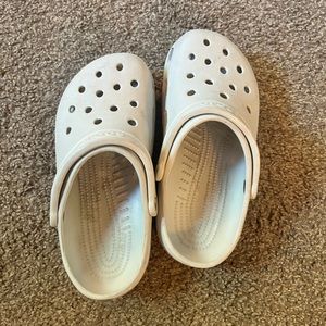 Crocs- light gray